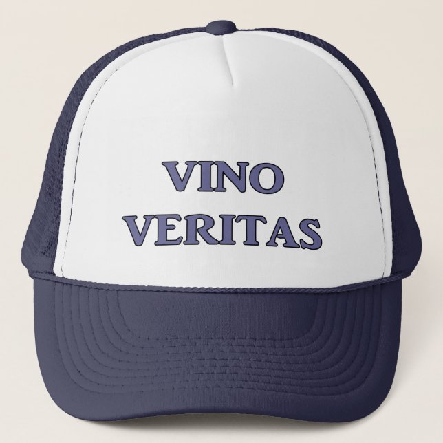 VINO VERITAS Hat Truckerkappe (Vorderseite)