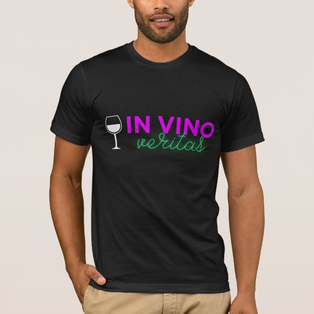 Vino Veritas T - Shirt (Vorderseite)