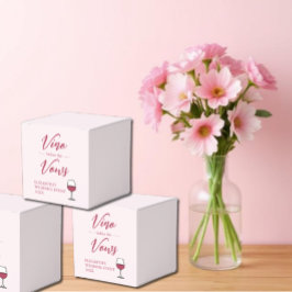 Vino Vor den Vows Brautparty/Bachelorette Geschenkschachtel