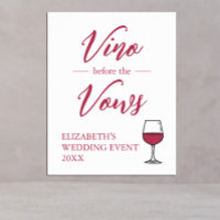 Vino Vor den Vows Brautparty/Bachelorette