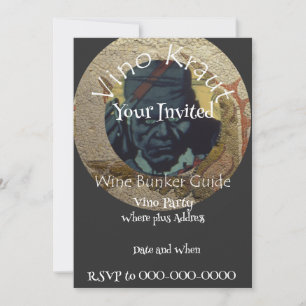 Vino Wein Party Vin Bunker Guide Einladung