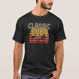 Vintag1969 Klassik 53. 54. 55. Jährige Bo T-Shirt