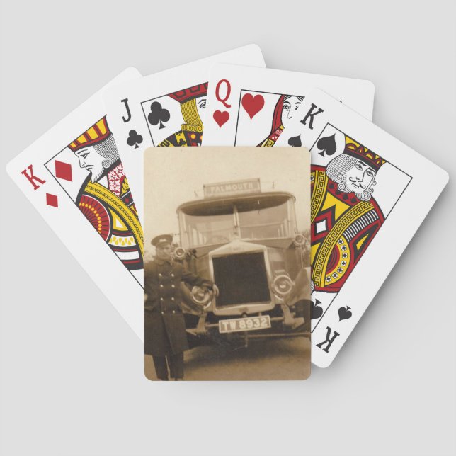 Vintag2 Falmouth Spielkarten (Rückseite)