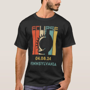 Vintag 04 08 24 Gesamtsolaristin 2024 Pennsylv T-Shirt