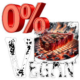 Vintag 0 % Vegane Nahrungsmittel Tri-Blend Shirt