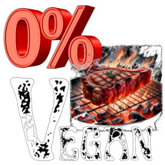 Vintag 0 % Vegane Nahrungsmittel Tri-Blend Shirt