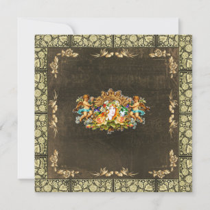 Vintag 114 mitteilungskarte