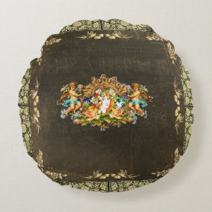 Vintag 114 rundes kissen