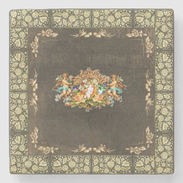 Vintag 114 steinuntersetzer (Vorderseite)