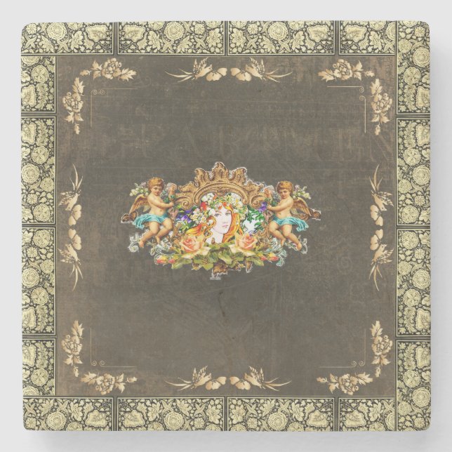 Vintag 114 steinuntersetzer (Vorderseite)