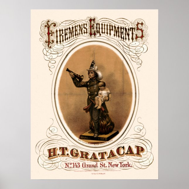 Vintag 1868 Feuerwaffen Poster (Vorne)