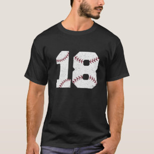 Vintag 18. Geburtstag 2004 Baseball 18 Jahre alt T-Shirt