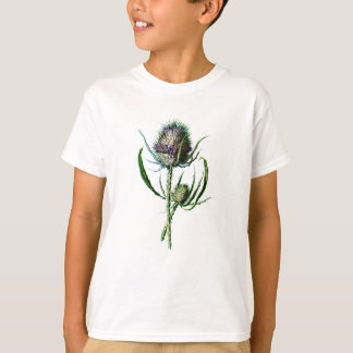 Vintag 1902 Schottische Thistle Antique Wilde Blum T-Shirt