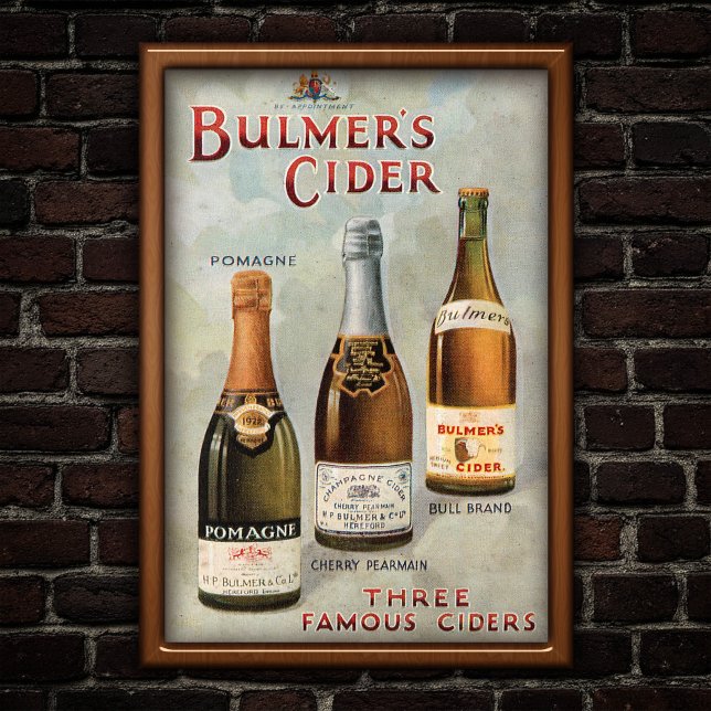 Vintag 1907 Cider Advertisement Art Poster (Von Creator hochgeladen)