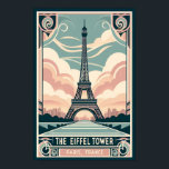 Vintag 1910 Paris Eiffelturm Art Deco Poster<br><div class="desc">・ Dieses atemberaubende Art-Déco-Poster zeigt eine Vintage Darstellung des Eiffelturms. Die sauberen Linien und das kühne Design verleihen Paris Eleganz und geben der zeitlosen Schönheit der Architektur und des Charmes der Stadt Ausdruck. Das Hotel ist perfekt für Pariser Liebhaber, die Kunst des Vintage-Reisens und das Retro-Dekor geeignet und bietet eine...</div>