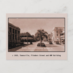 Vintag 1915 Townsville Queensland Postkarte