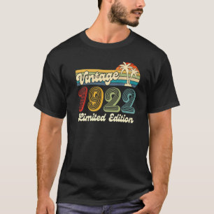 Vintag 1922 100 Jahre alt 100. Geburtstag Limited T-Shirt