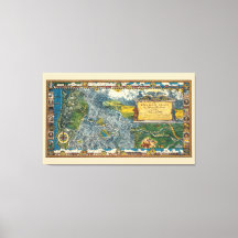 Vintag 1932 Oregon Trail wiederhergestellt extra g