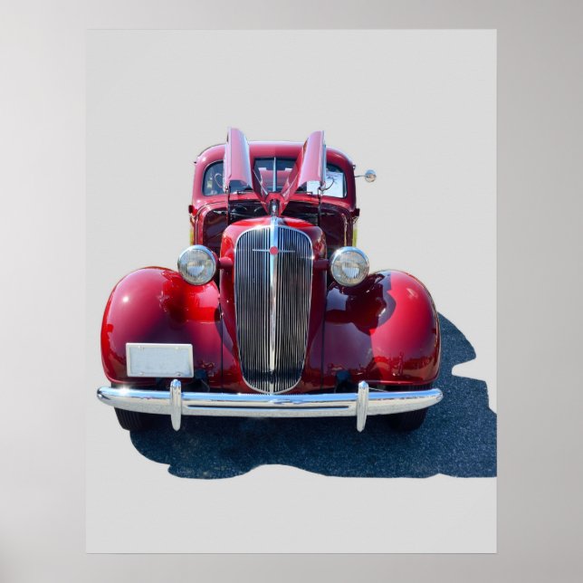 Vintag 1936 Chevrolet Poster (Vorne)