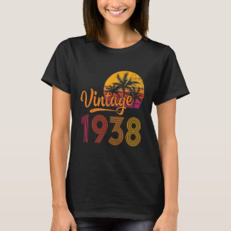 Vintag 1938 Made in 1938 85 th Birthday 85 Year Ol T-Shirt