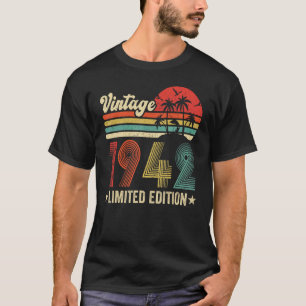 Vintag 1942 80. Geburtstag T-Shirt