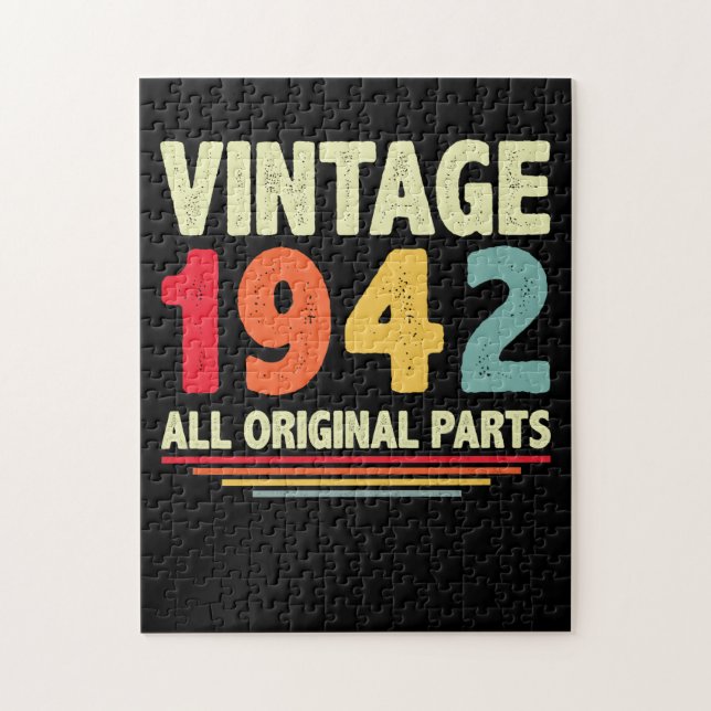 Vintag 1942 puzzle (Vertikal)