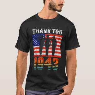 Vintag 1943 79 Jahre alte Flagge Amerikanisch 79. T-Shirt