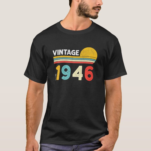 Vintag 1946 T-Shirt (Vorderseite)