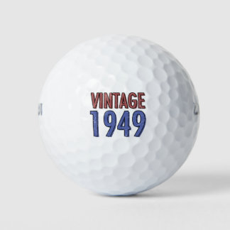 Vintag 1949 70. Geburtstag Golfball