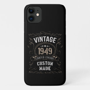 Vintag 1949 limitierte Auflage kundenspezifisch Case-Mate iPhone Hülle