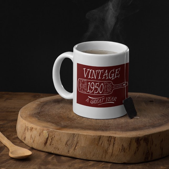 Vintag 1950 Eine großjährige Kaffee-Tasse Kaffeetasse (Von Creator hochgeladen)
