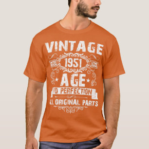 Vintag 1951 Funny 72 Jahre alt Männer und Frauen 7 T-Shirt