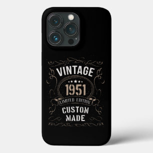 Vintag 1951 limitierte Auflage kundenspezifisch Case-Mate iPhone Hülle