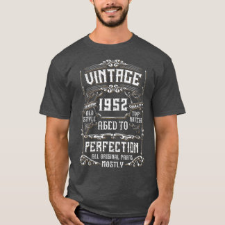 Vintag 1952 70. Geburtstagsgeschenk Männer Frauen  T-Shirt