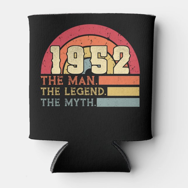 Vintag 1952 Geburtstag Dosenkühler (Vorderseite)