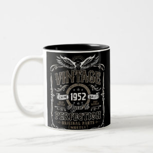 Vintag 1952 Jahre alt bis perfekt Zweifarbige Tasse