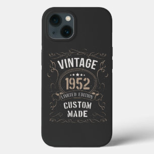 Vintag 1952 limitierte Auflage kundenspezifisch Case-Mate iPhone Hülle
