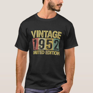 Vintag 1952 Tag 70 Jahre alter Sonnenschein 70 Geb T-Shirt
