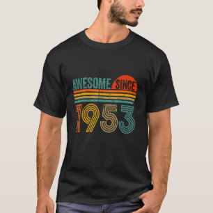 Vintag 1953 69 Jahre alte Männer und Frauen 69. Ge T-Shirt