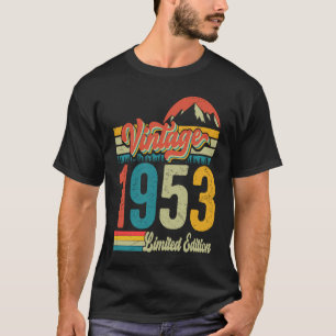 Vintag 1953 Retro Mens 70. Geburtstag T-Shirt