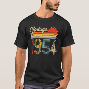 Vintag 1954 Geboren 1954 68. Geburtstagsgeschenke T-Shirt