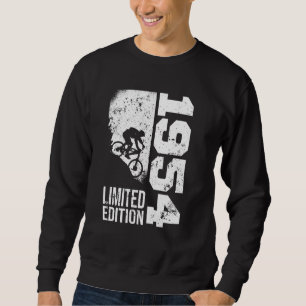 Vintag 1954 Geburtstag Radfahren MTB-Bicycles Moun Sweatshirt