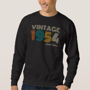Vintag 1954 Limited Edition 71. Geburtstag Sweatshirt