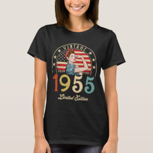 Vintag 1955 1955 67. Geburtstag 67 Jahre alt T-Shirt