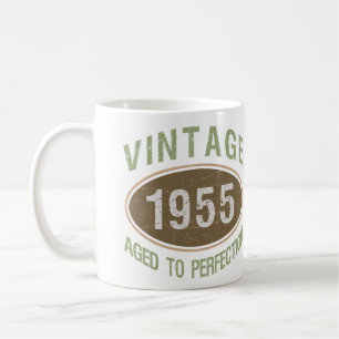 Vintag 1955 70. Geburtstag Kaffeetasse