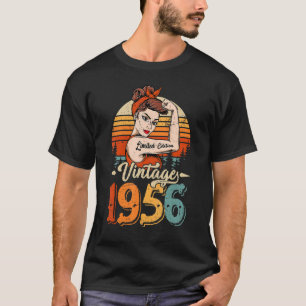 Vintag 1956 1956 67. Geburtstag 67 Jahre alt T-Shirt