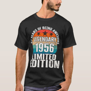 Vintag 1956 Legendary Limited Edition 67 Jahre alt T-Shirt