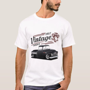 Vintag 1957 Black Street Truck T-Shirt