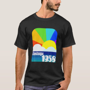 Vintag 1958 64. Geburtstag 64. Geburtstag T-Shirt