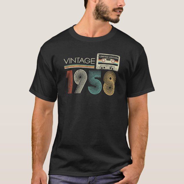 Vintag 1958 T-Shirt (Vorderseite)